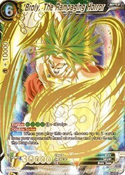 Broly, The Rampaging Horror (V.2 - Special Rare)