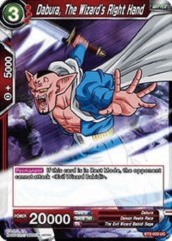 Dabura, The Wizard's Right Hand