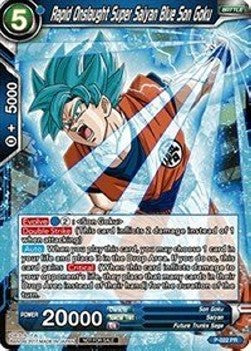 Rapid Onslaught Super Saiyan Blue Son Goku