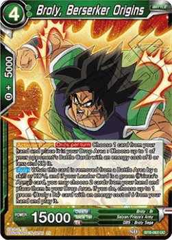 Broly, Berserker Origins