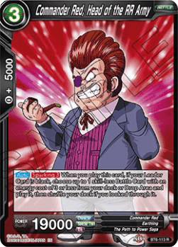 Commander Red, Head of the RR Army