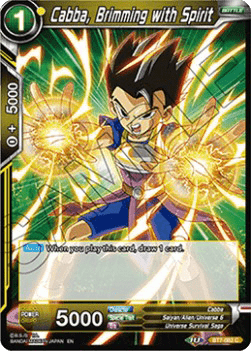 Cabba, Brimming with Spirit