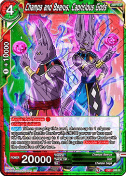Champa and Beerus, Capricious Gods
