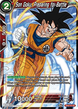 Son Goku, Preparing for Battle