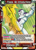 Frieza, No Introductions