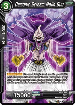 Demonic Scream Majin Buu