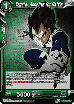 Vegeta, Appetite for Battle