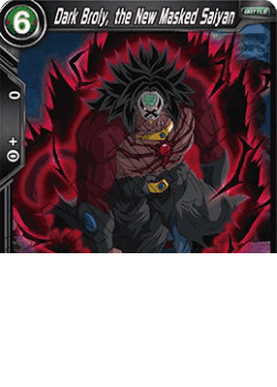 Dark Broly, the New Masked Saiyan