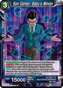 Son Gohan, Baby's Minion