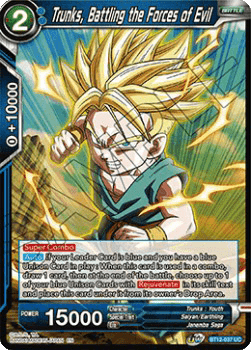 Trunks, Battling the Forces of Evil