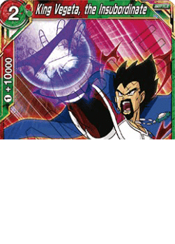 King Vegeta, the Insubordinate