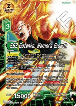 SS3 Gotenks, Warrior's Growth (V.1 - Starter Rare)