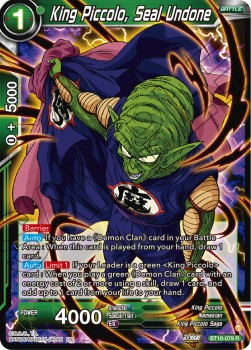 King Piccolo, Seal Undone