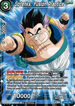 Gotenks, Fusion Practice
