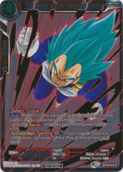 SSB Vegeta, for the Universe's Survival