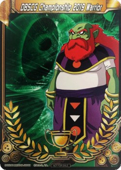 DBSCG Championship 2019 Warrior (V.9 - Promo)