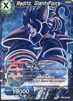 Raditz, Giant Force