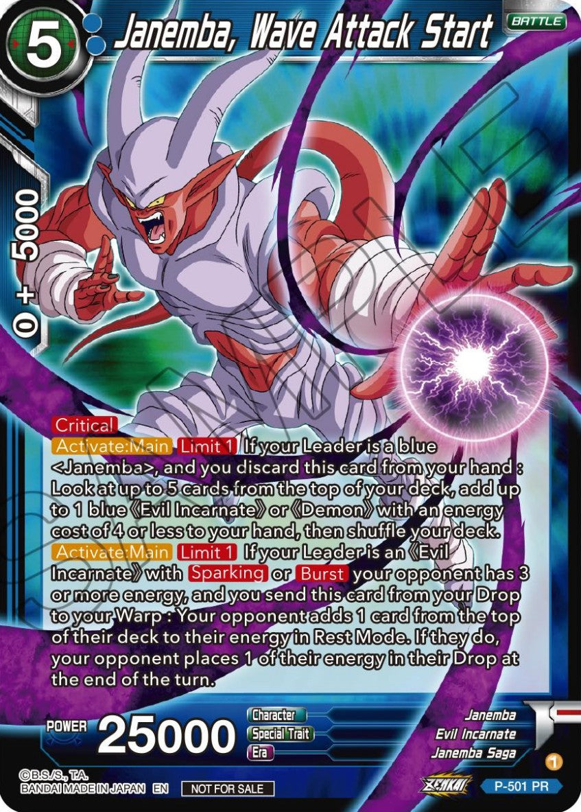 Janemba, Wave Attack Start