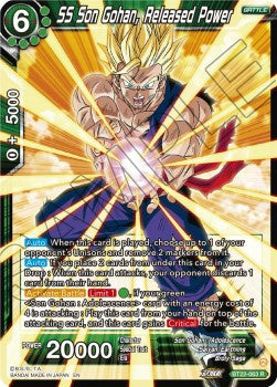 SS Son Gohan, Released Power