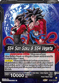 SS4 Son Goku & SS4 Vegeta // SS4 Vegito, Sparking Potara Warrior (V.1 - Uncommon)