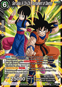 Son Goku & Chi-Chi, Tournament of Destiny (V.2 - Promo)