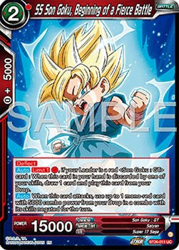 SS Son Goku, Beginning of a Fierce Battle