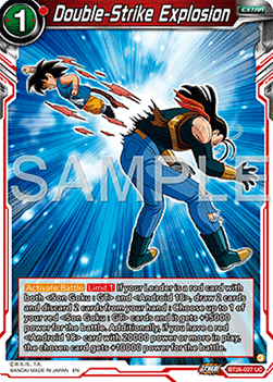 Double-Strike Explosion