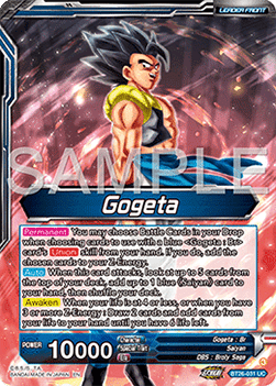 Gogeta // SSB Gogeta, Mighty Fusion Warrior (V.1 - Uncommon)