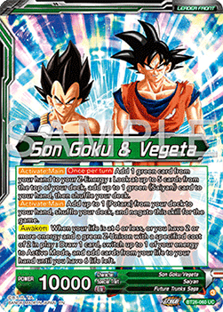 Son Goku & Vegeta // Vegito, Distant Fusion (V.1 - Uncommon)