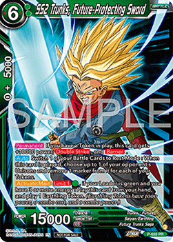 SS2 Trunks, Future-Protecting Sword (V.1 - Promo)