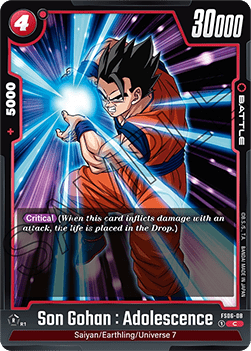 Son Gohan : Adolescence (FS06-08) [Fusion World]