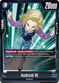 Android 18 (FS07-03) [Fusion World]