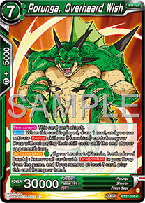 Porunga, Overheard Wish
