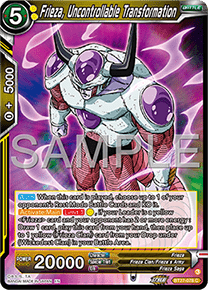 Frieza, Uncontrollable Transformation