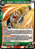Nappa, Invading Saiyan
