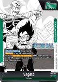 Vegeta // Vegeta (FB04-051) [Fusion World] (V.1 - Leader)