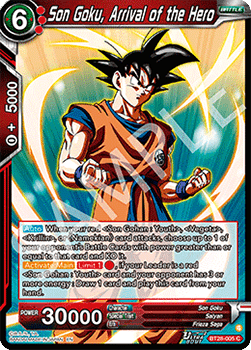 Son Goku, Arrival of the Hero
