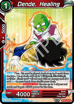 Dende, Healing