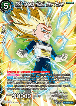 SS3 Vegeta (Mini), New Power