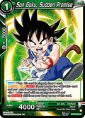 Son Goku, Sudden Promise
