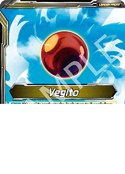 Vegito // SS Vegito, Transcendent Rage (V.1 - Uncommon)