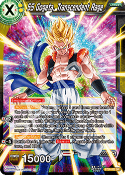 SS Gogeta, Transcendent Rage