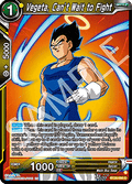 Vegeta, Can't Wait to Fight