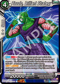 Piccolo, Brilliant Strategy