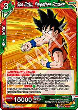 Son Goku, Forgotten Promise