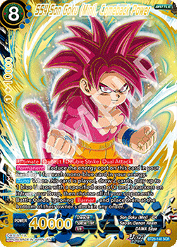 SS4 Son Goku (Mini), Comeback Power (V.1 - Secret Rare)