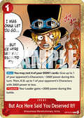But Ace Here Said You Deserved It!! (OP13-019)