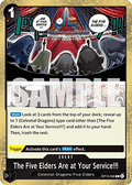 The Five Elders Are at Your Service!!! (OP13-096)