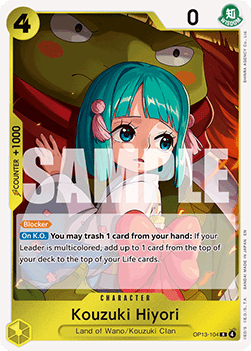 Kouzuki Hiyori (OP13-104)