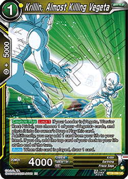 Krillin, Almost Killing Vegeta